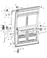 Ram Door Latch Assembly Diagram - 68226178AD