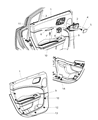 2011 Dodge Charger Door Moldings Diagram - 55315142AC