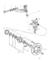 Dodge Sprinter 2500 Ball Joint Diagram - 5104075AA