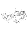 Ram EGR Valve Gasket Diagram - 68224950AA