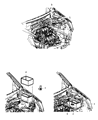Ram C/V Battery Tray Diagram - 68053342AG