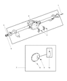 Jeep Comanche Transfer Case Seal Diagram - 83503063