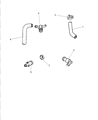 Dodge Caravan PCV Hose Diagram - 4694671AB