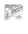 Dodge Starter Motor Diagram - 56029750AA