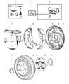 Chrysler PT Cruiser Wheel Stud Diagram - 5204272AB