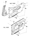 2006 Jeep Wrangler Door Handle Diagram - 5ES43DX9