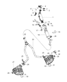Jeep Exhaust Hanger Diagram - 68155827AB