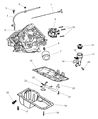 Jeep Commander Oil Filler Cap Diagram - 53034048AA