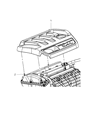 Chrysler Engine Cover Diagram - 4627272AA