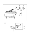 Jeep Light Socket Diagram - 68222843AA