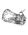 Jeep Liberty Automatic Transmission Shifter Diagram - 68089758AA