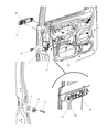 Jeep Commander Door Handle Diagram - 5HW79WSBAI