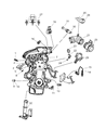 Jeep Knock Sensor Diagram - 56028563AA