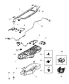 Jeep Compass Radiator Support Diagram - 68378844AB