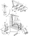 2004 Dodge Intrepid Seat Belt Diagram - 5018505AA