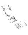 2010 Dodge Challenger Exhaust Heat Shield Diagram - 4780855AC