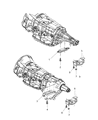 Chrysler Aspen Transmission Mount Diagram - 52855231AA