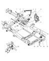 Chrysler Aspen Control Arm Diagram - 52855528AA
