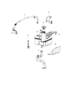 Ram Coolant Reservoir Diagram - 68166475AC