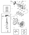 Chrysler Sebring Torque Converter Diagram - 5093926AA