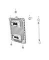 Ram 3500 Engine Control Module Diagram - 68391377AA