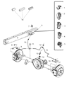 Ram Brake Line Diagram - 4779982AC