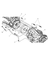 Dodge Intrepid Dipstick Diagram - 4765014AE