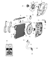 Jeep Radiator Diagram - 68143886AA