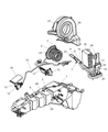 Dodge Durango A/C Expansion Valve Diagram - 5019630AA