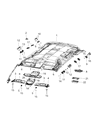 2012 Chrysler 200 Dome Light Diagram - 5JG55DX9AD