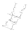 Jeep Wrangler Power Steering Hose Diagram - 68248291AB