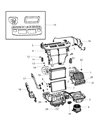 Ram Blend Door Actuator Diagram - 68299450AA