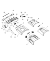 2015 Dodge Challenger Hood Diagram - 68261379AB