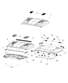 2022 Jeep Gladiator Lift Support Diagram - 68293027AD