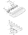 2008 Dodge Ram 2500 Exhaust Manifold Diagram - 5135788AC
