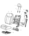 Chrysler Seat Heater Diagram - 68089086AA