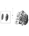 2020 Jeep Compass Pressure Plate Diagram - 52104889AA