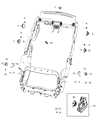 Jeep Car Speakers Diagram - 68043032AD