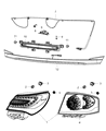 Chrysler 200 Back Up Light Diagram - 5182537AC
