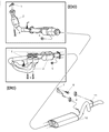 Jeep Wrangler Muffler Diagram - E0019391