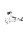 Dodge Durango Power Steering Pump Diagram - 52113239AB