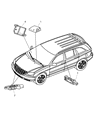 Chrysler Pacifica Air Bag Control Module Diagram - 4686955AE