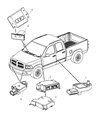 Dodge Avenger Air Bag Sensor Diagram - 4672311AA