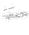 Dodge Ram 3500 Front Cross-Member Diagram - 4864975