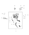 Jeep Renegade Clutch Slave Cylinder Diagram - 68248105AA