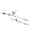 2008 Chrysler Pacifica Axle Shaft Diagram - 4880311AC