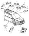 Dodge Journey Dome Light Diagram - 1CY12HDAAB