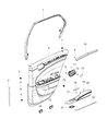 2020 Chrysler 300 Armrest Diagram - 1VY70YSAAB