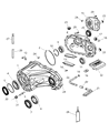 Jeep Commander Transfer Case Diagram - 5161965AB