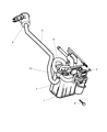 1999 Dodge Intrepid Vapor Canister Diagram - 4669682
